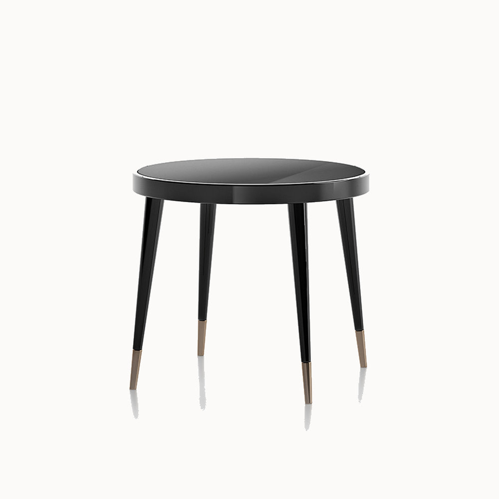 Black Tie D70 Dining Table — front view