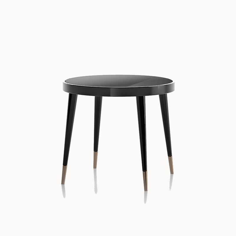 Black Tie D70 Dining Table — front view