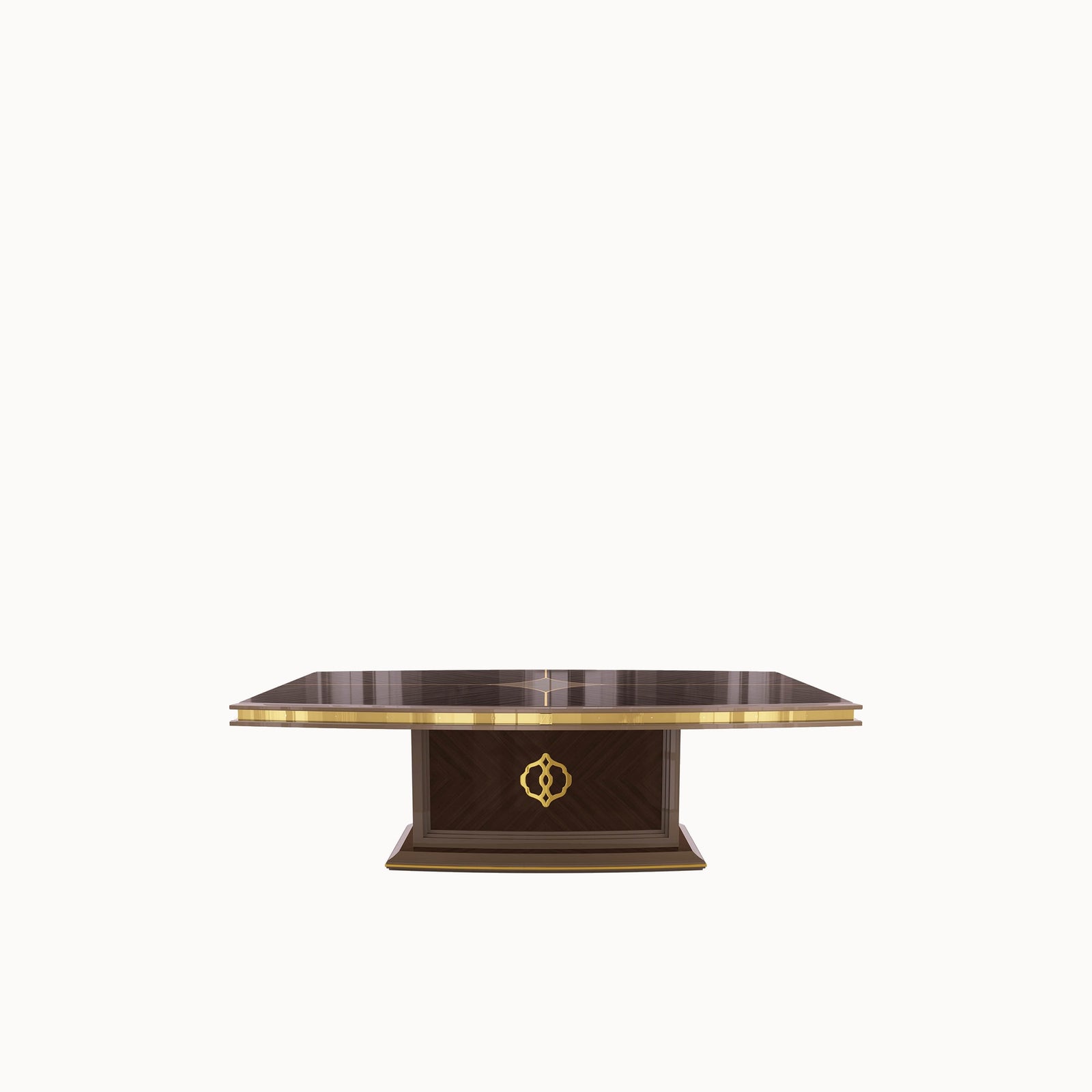 Boston Rectangular Dining Table — front view