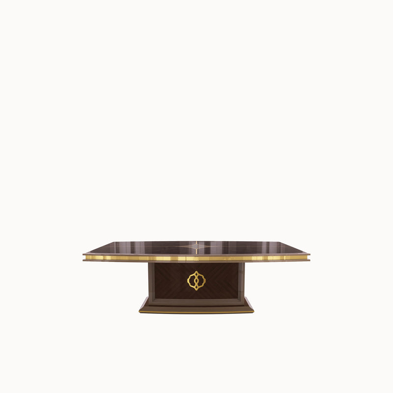 Boston Rectangular Dining Table — front view