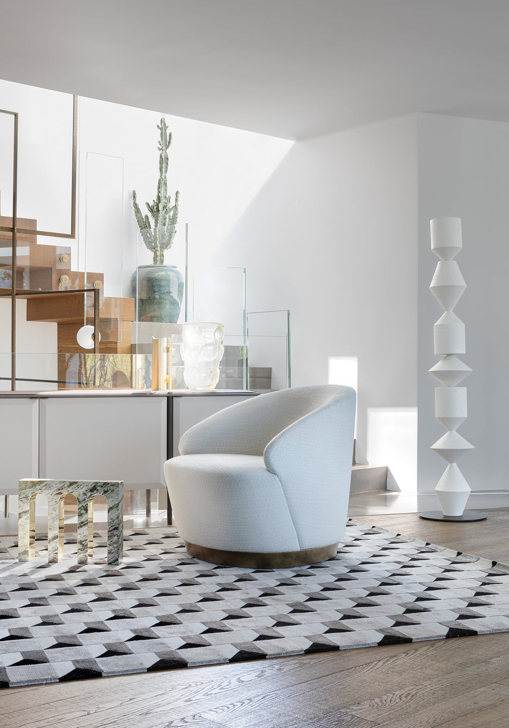 Brera .23 Armchair — view 3