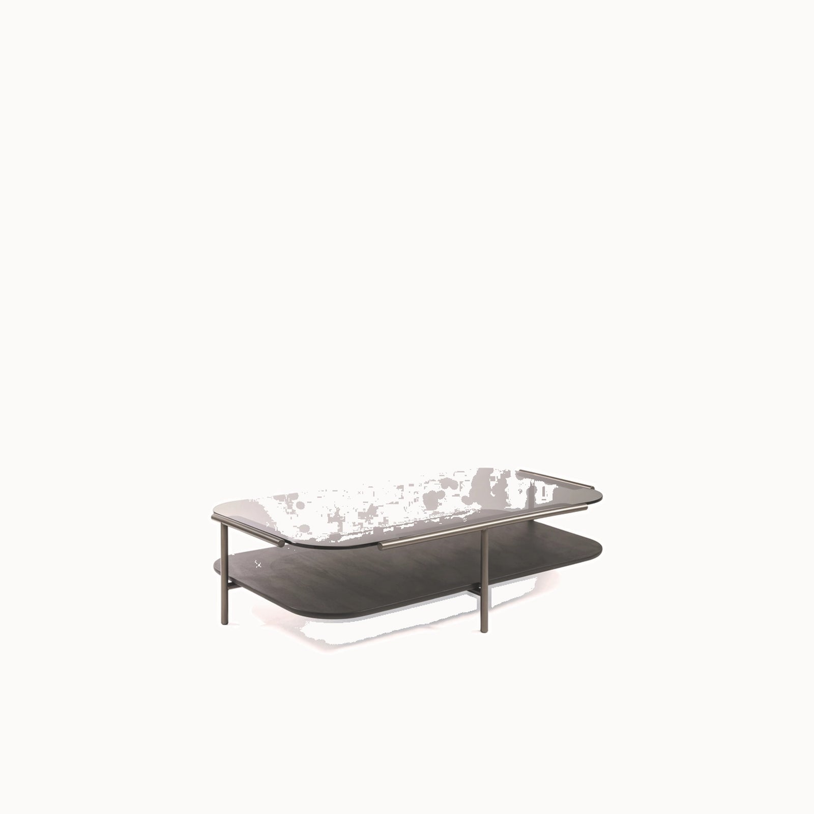Cloud Square and Rectangular Coffee Table — front view