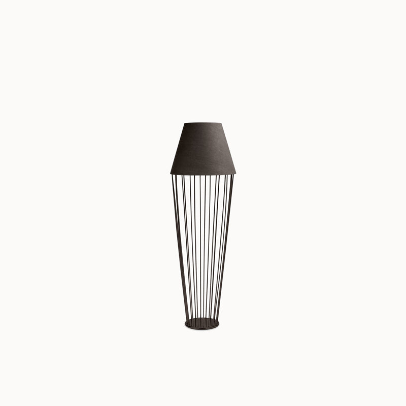 Sofia High Floor Lamp with Low Lampshade Floor Lamp — front view