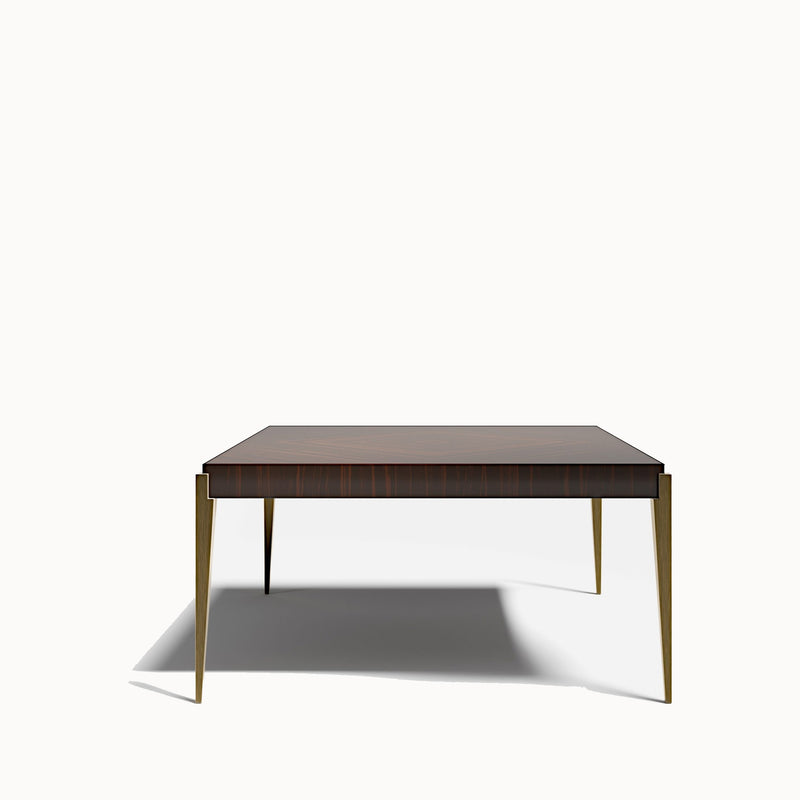 Carisma – Q Dining Table — front view