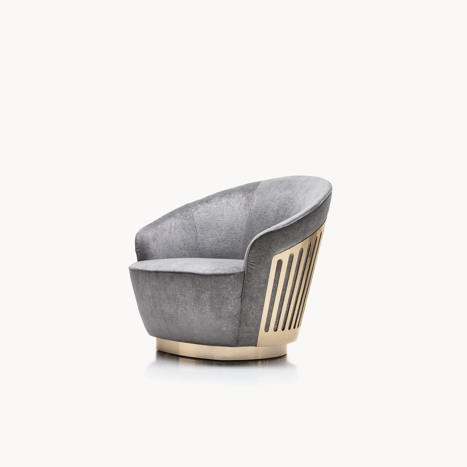 Charisma Occasional Swivel Chair — front view