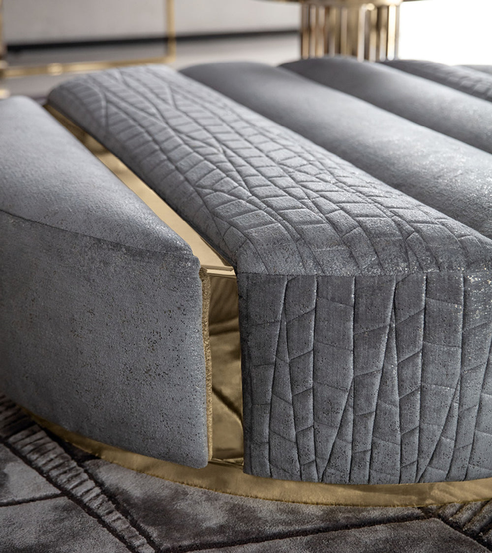 Charisma Round Ottoman — view 4