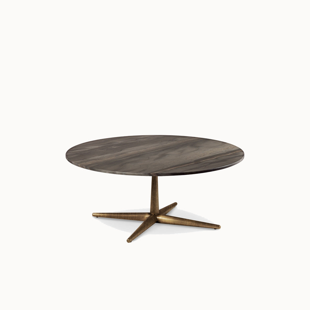 City Low Round Coffee Table — front view