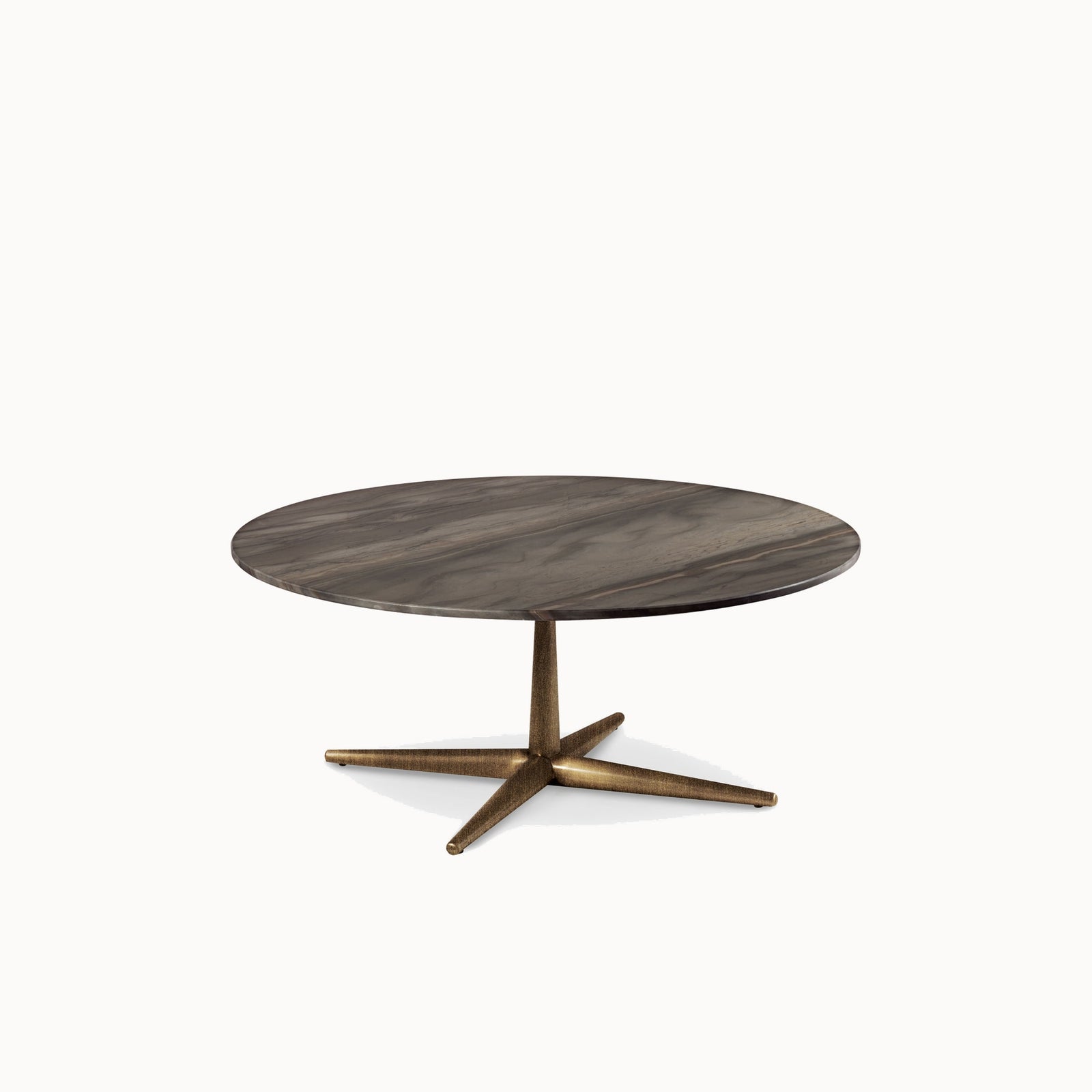 City Low Round Coffee Table — front view