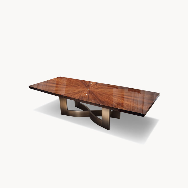 Coliseum Rectangular Table — front view