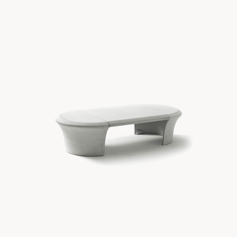 Concrete Cocktail Table — front view