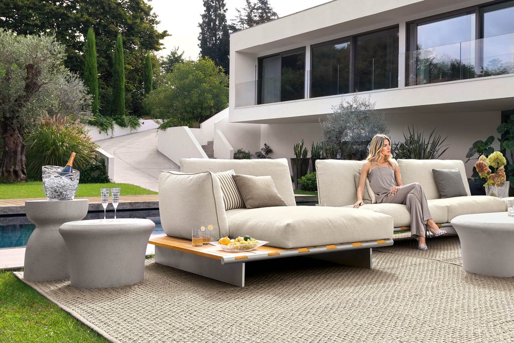 Concrete Small table d'appoint — vue 2