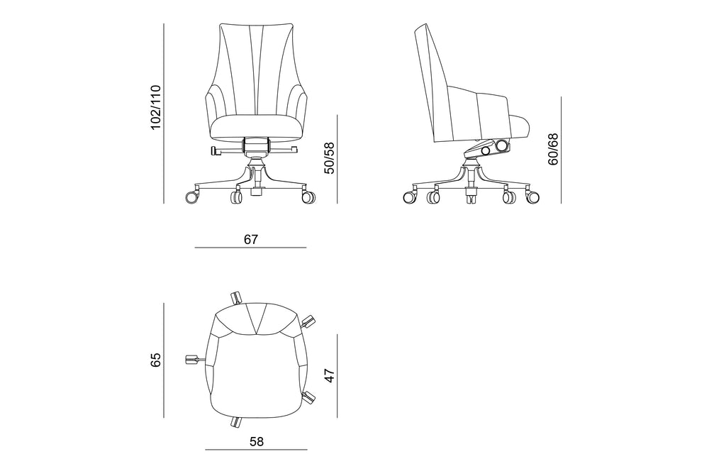 Ginsberg Office Chair — Visionnaire — 8