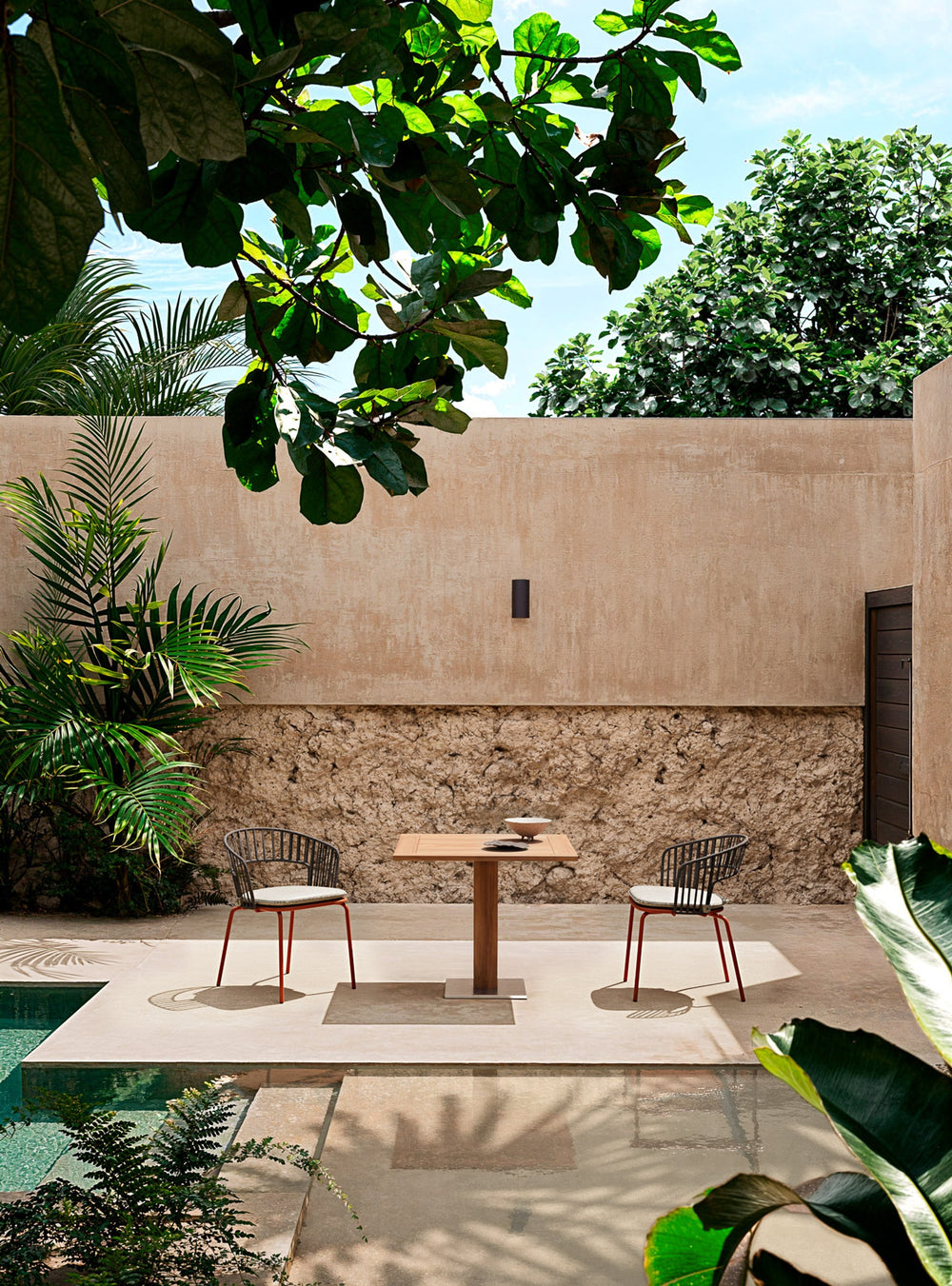 Desert Table Base Dining Table — view 2