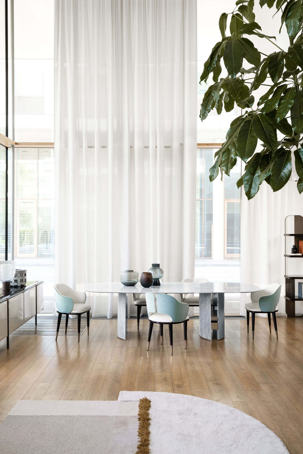 Ercole Oval Dining Table — view 10