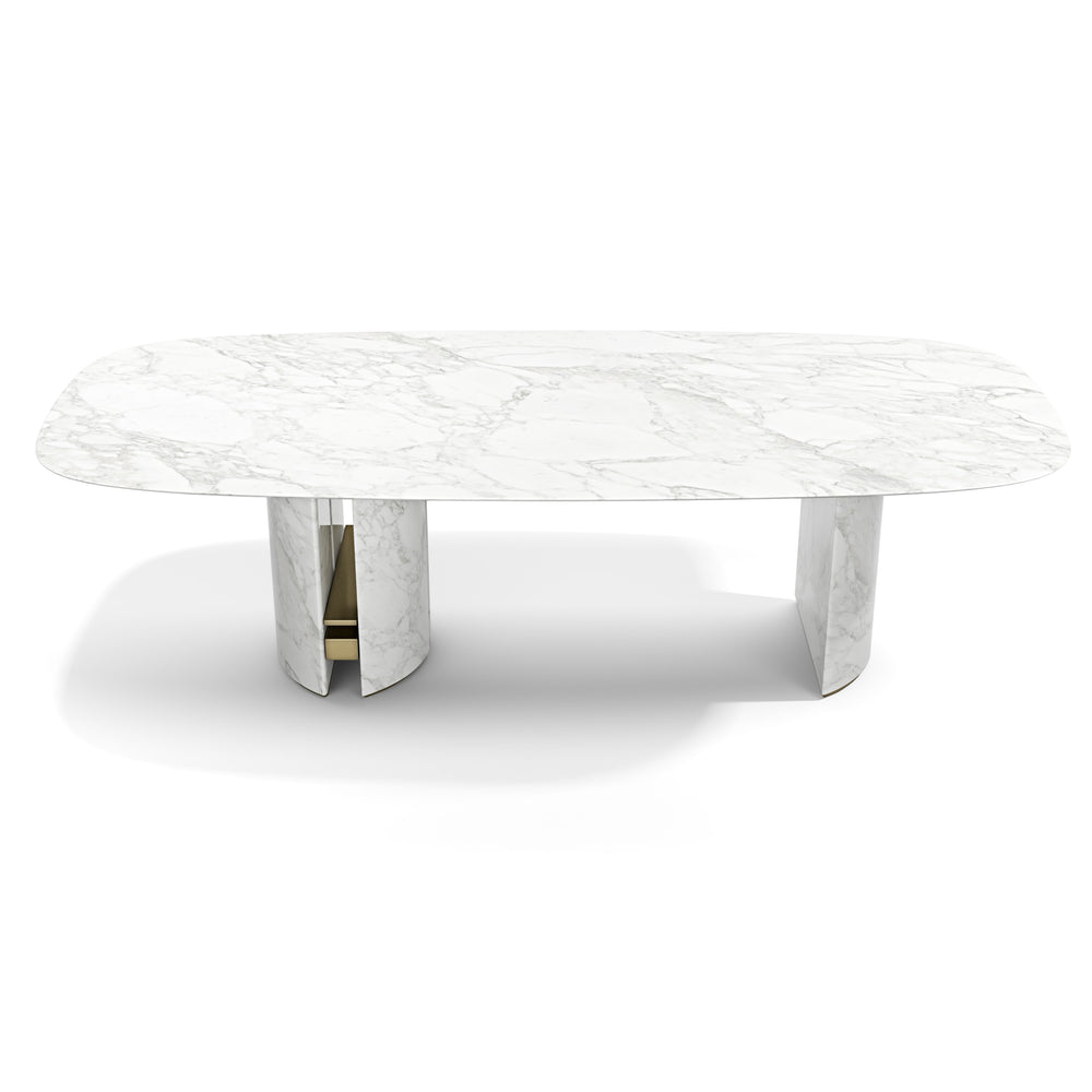 Ercole Oval Dining Table — view 14
