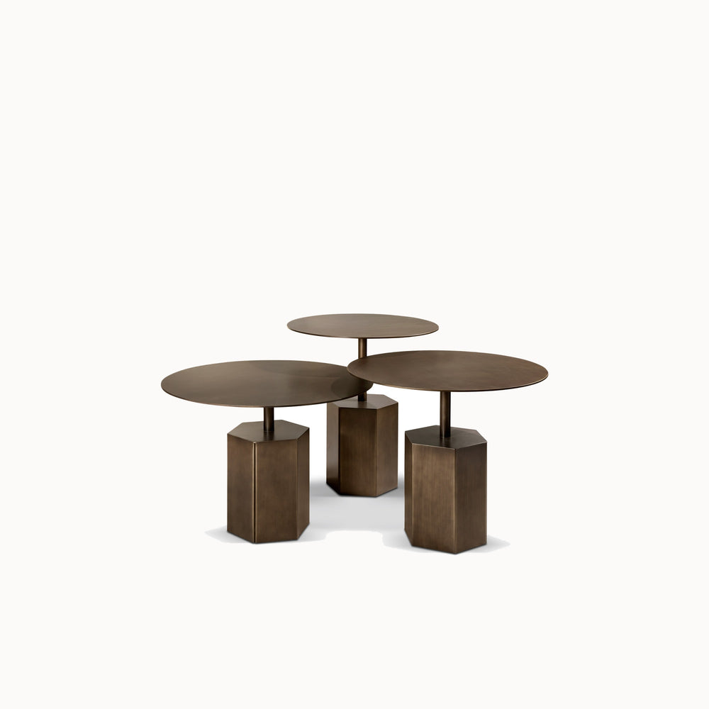 Esagono Coffee and Coffee Table — front view