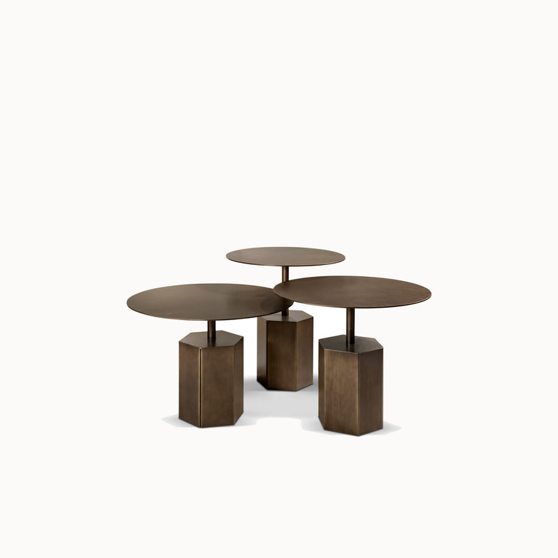 Esagono Coffee and Coffee Table — front view