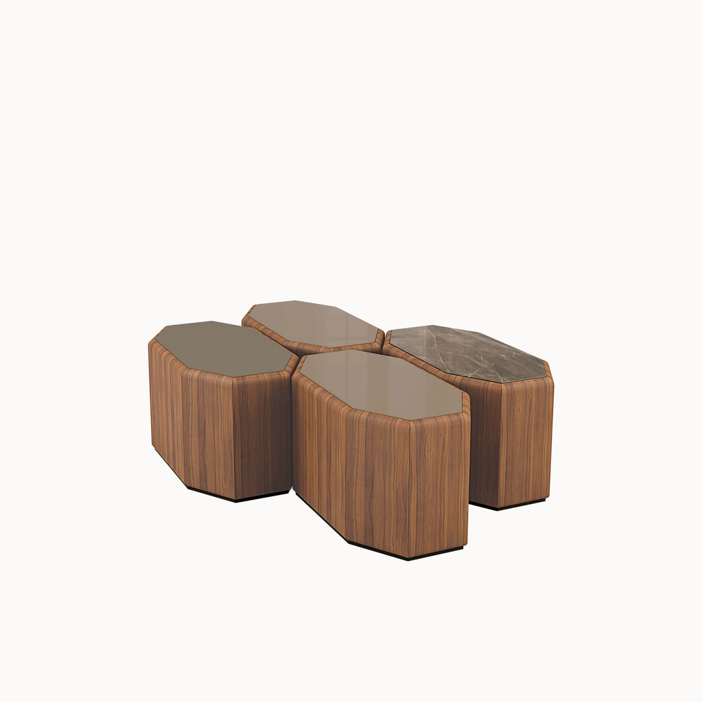 Esedra Central table Set — vue de face
