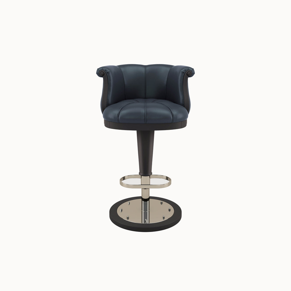 Flower Bar Stool — front view