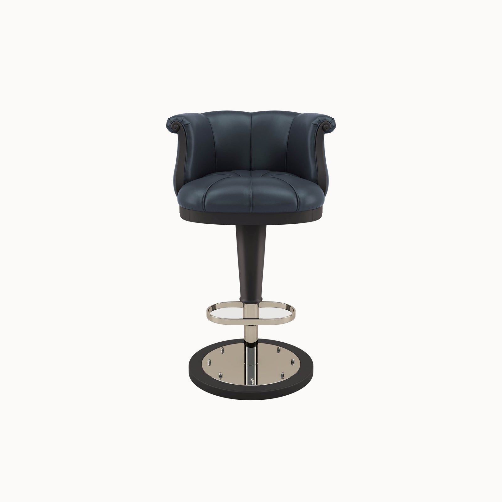 Flower Bar Stool — front view