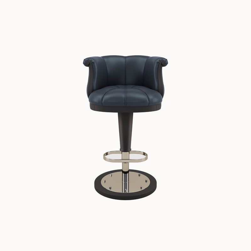 Flower Bar Stool — front view