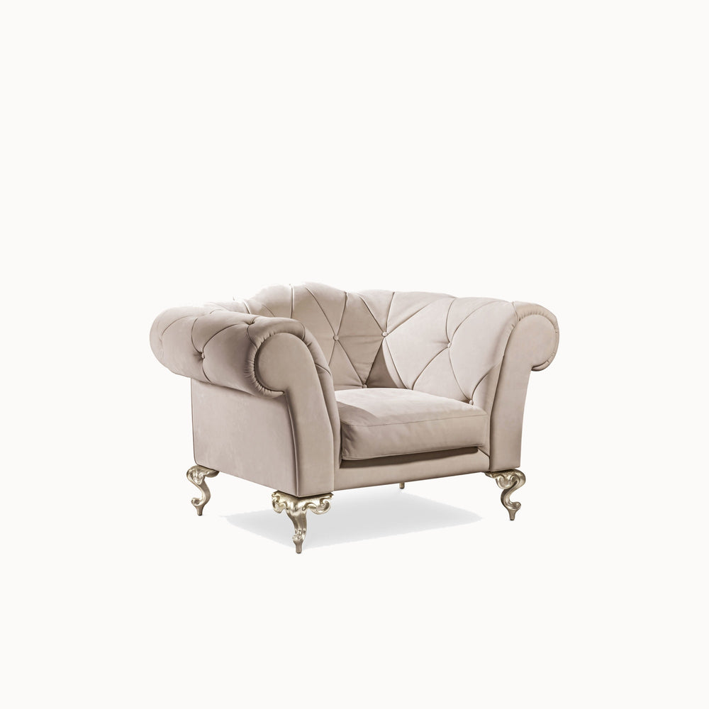 George Armchair — front view