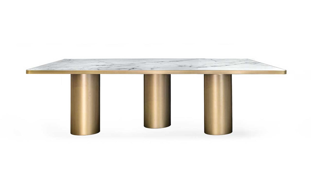 Signore degli Anelli Steel Dining Table by Reflex Angelo
