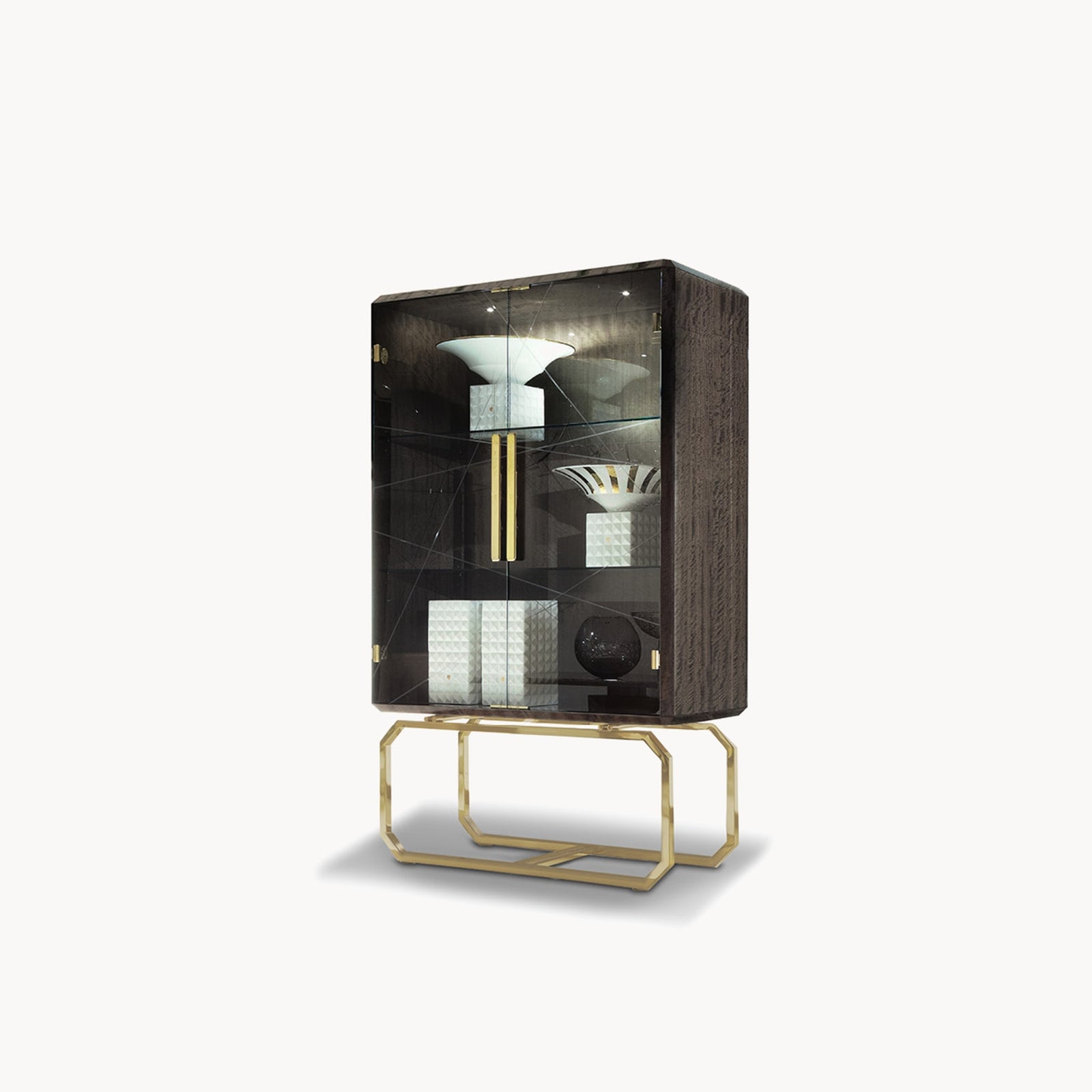 Infinity Glass Doors Vetrine — front view