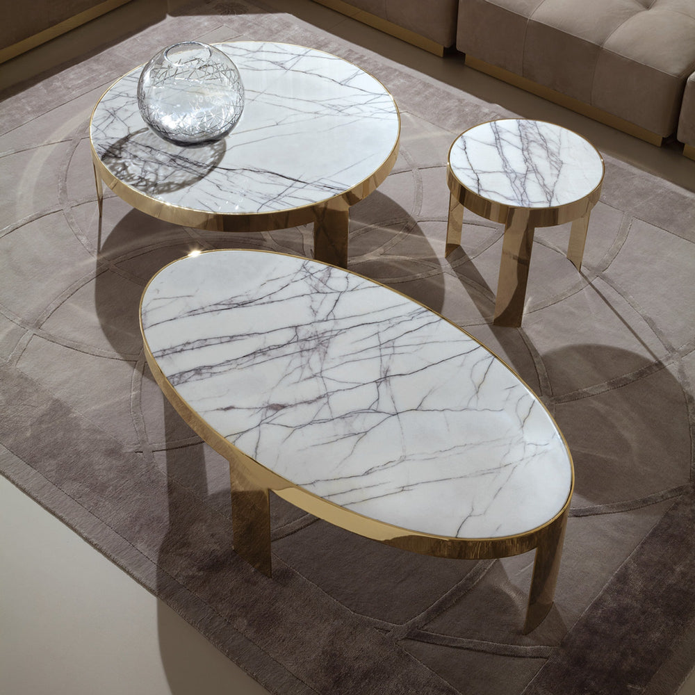 Infinity Round métal End table — vue 3