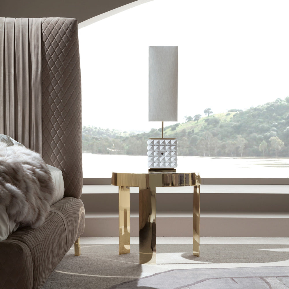 Infinity Round métal End table — vue 4