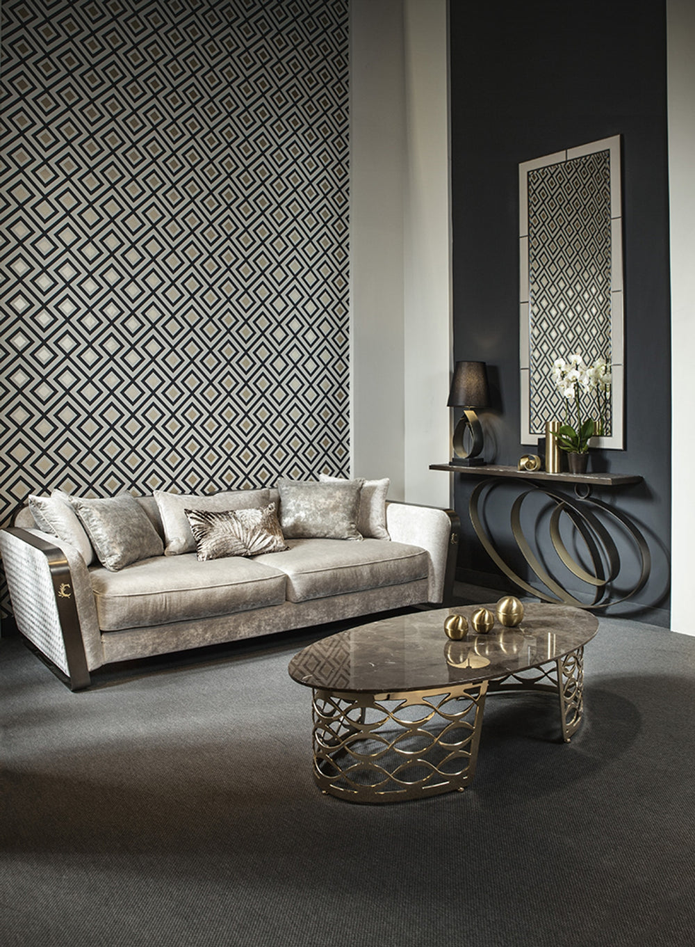 Isidoro Oval Coffee Table — view 2