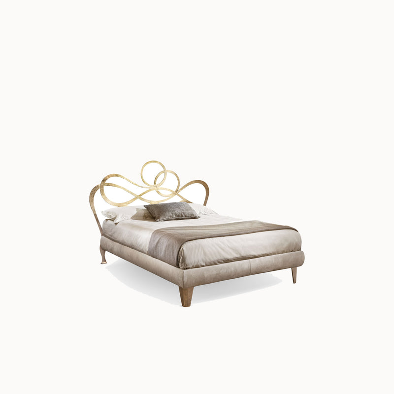 J'adore Padded Frame Bed — front view