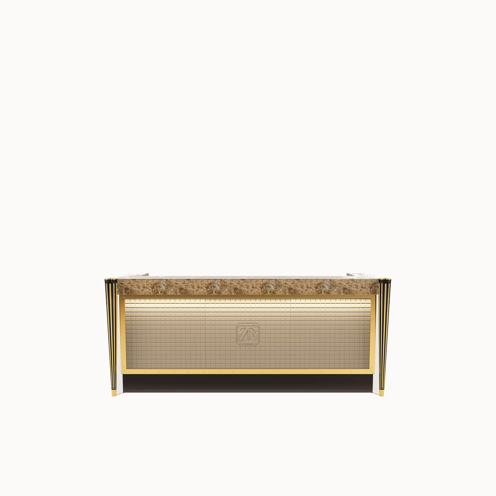 Legend Bar Counter — front view