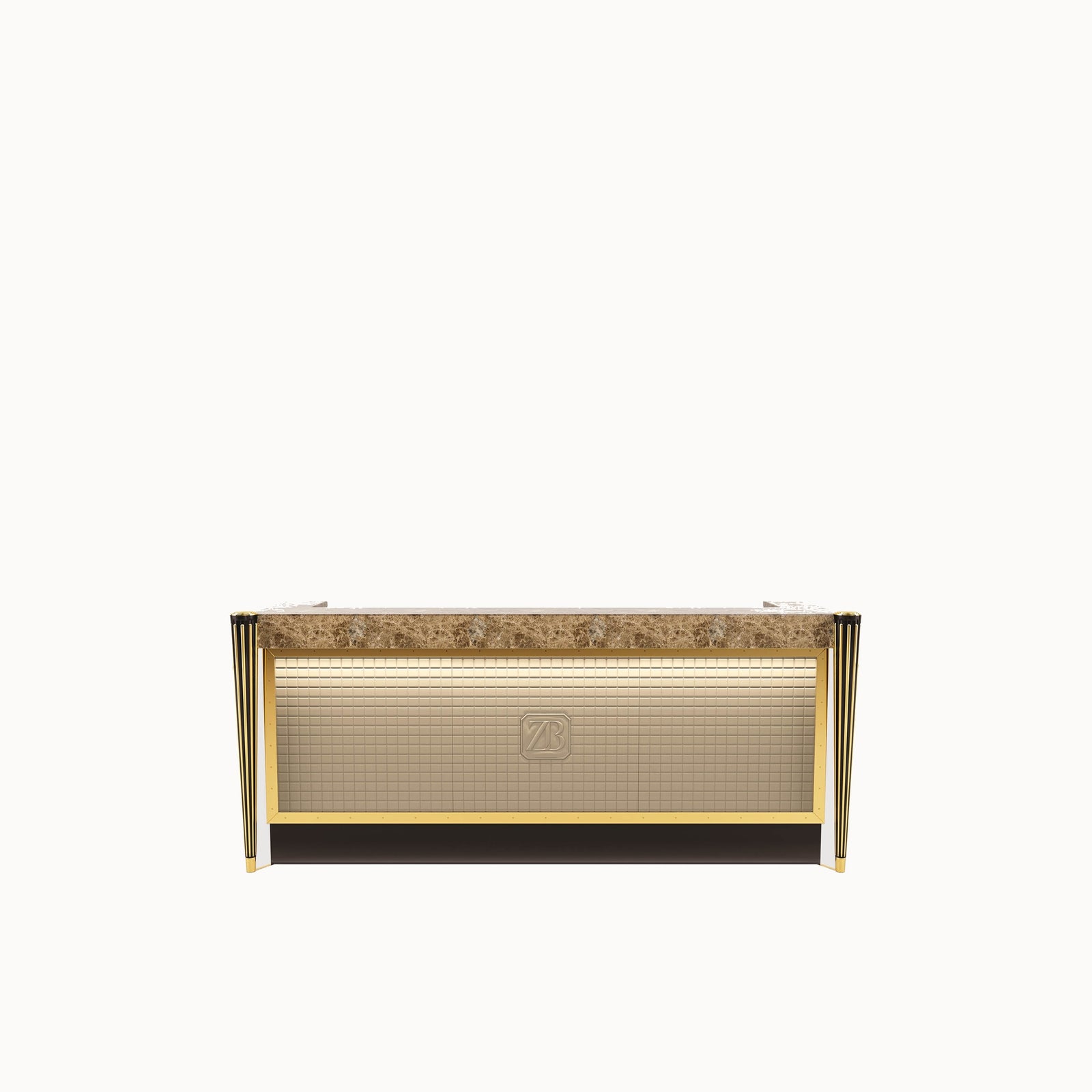 Legend Bar Counter — front view