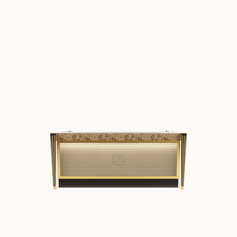 Legend Bar Counter — front view
