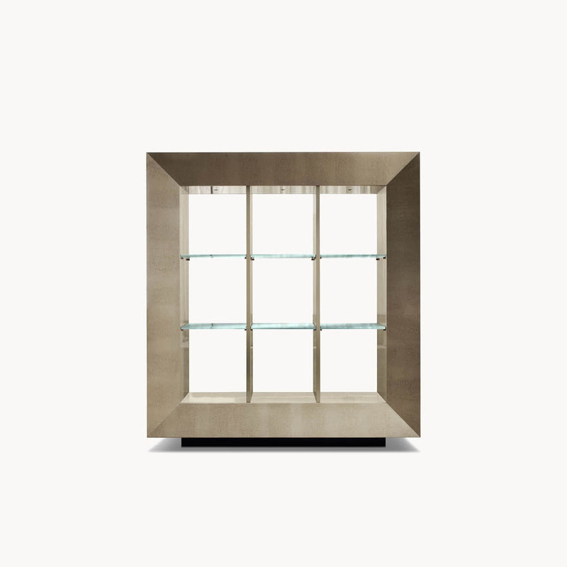 Lifetime Bifacial Display Cabinet — front view