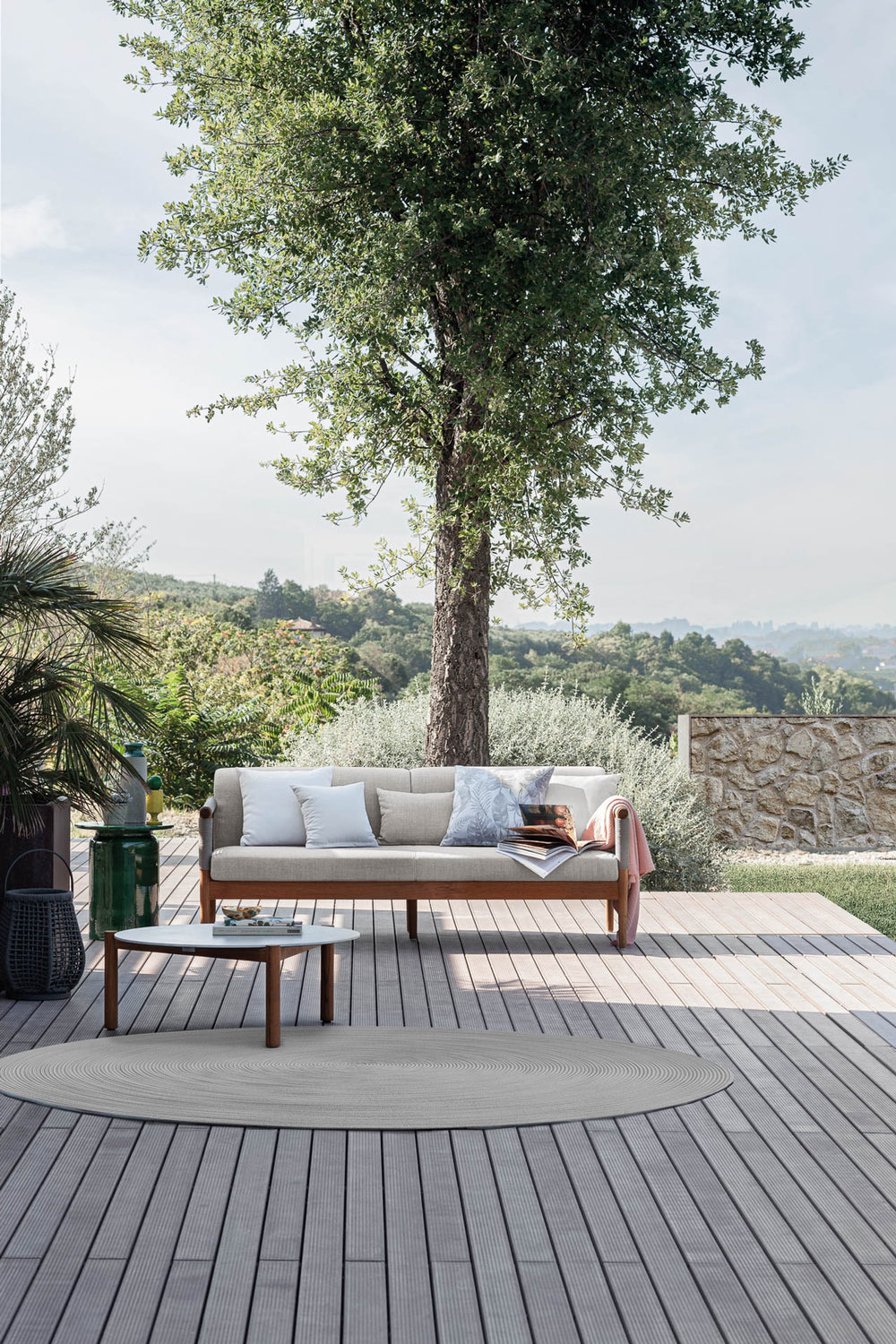 Lodge Round Coffee Table — view 4