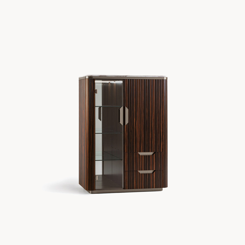 Luxor Bar Cabinet — front view