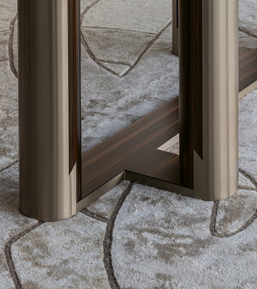 Luxor Boat Shape Oval Table — view 2