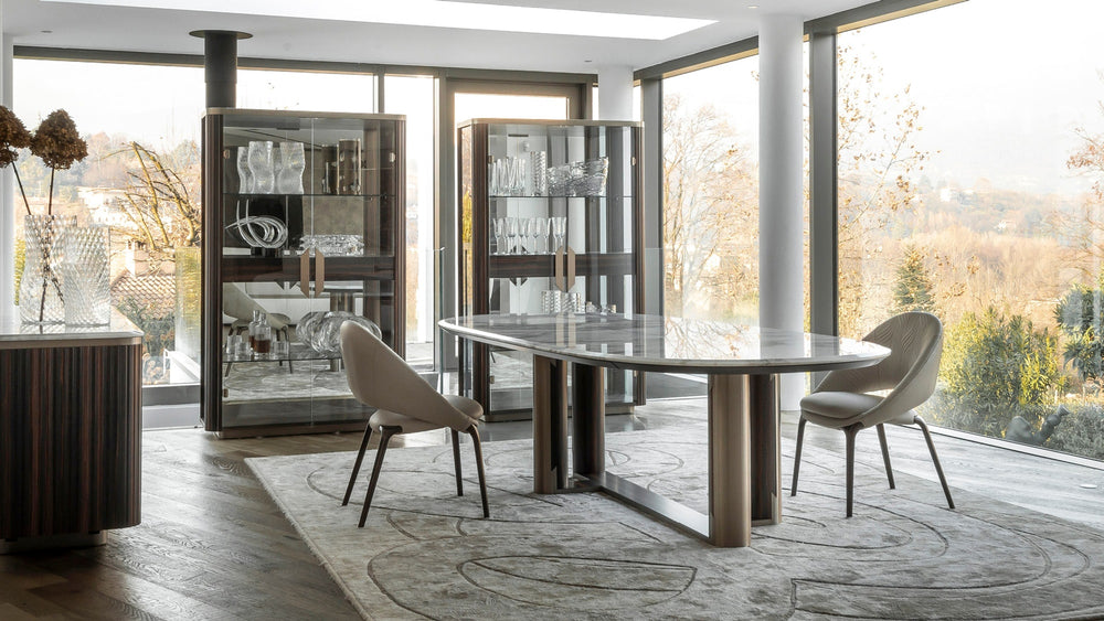 Luxor Boat Shape Oval Table — view 9