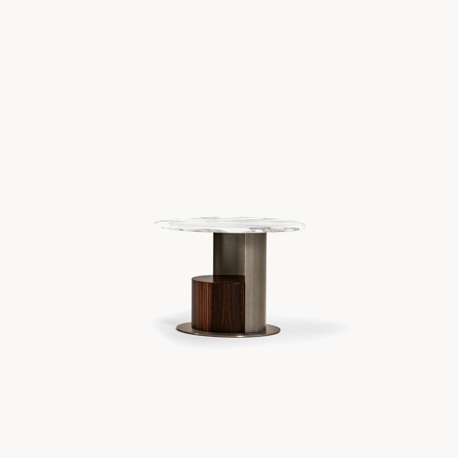 Luxor Small Round Cocktail Table — front view