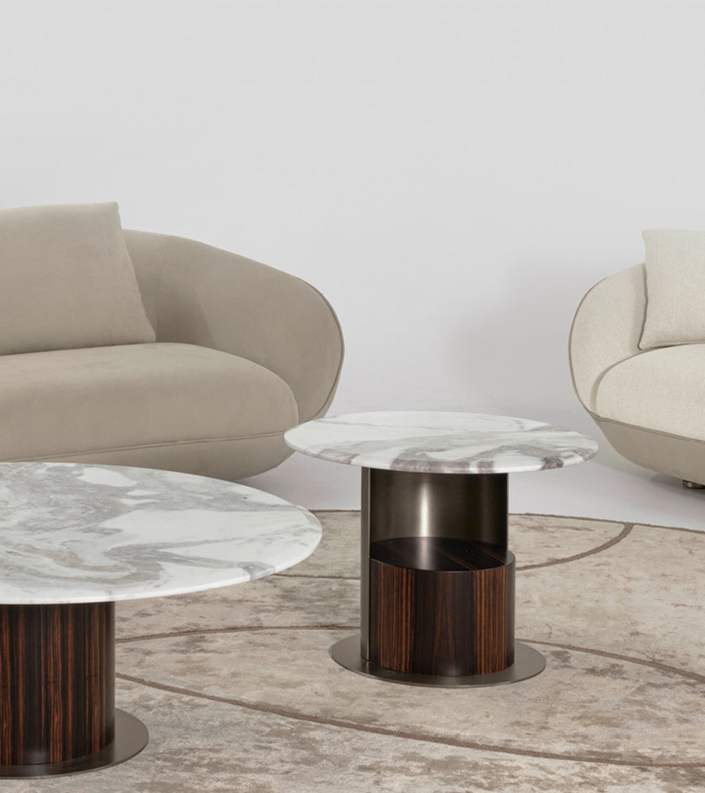 Luxor Small Round Cocktail Table — view 2