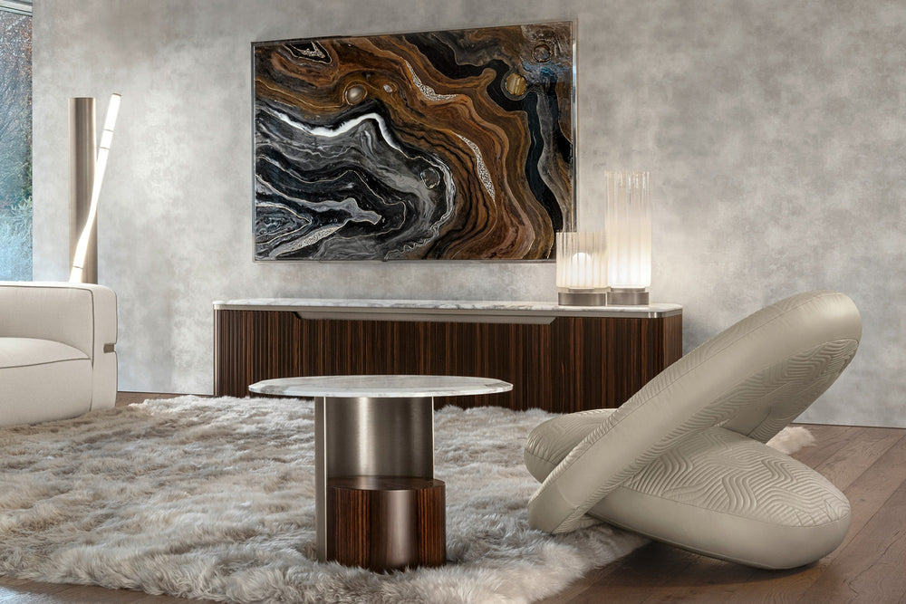 Luxor Small Round Cocktail Table — view 6