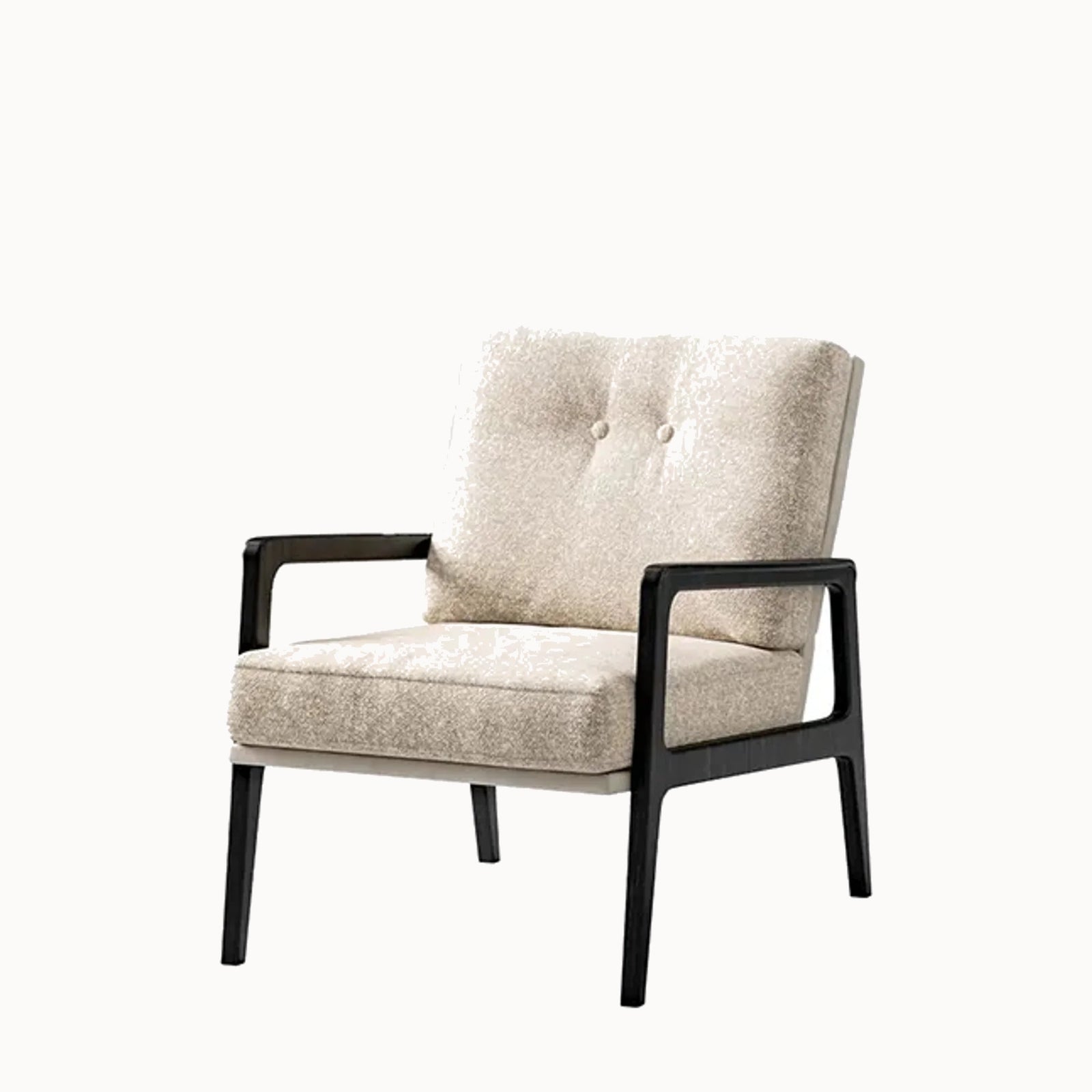 Lounge Next Level with Leather Back Frame — front view