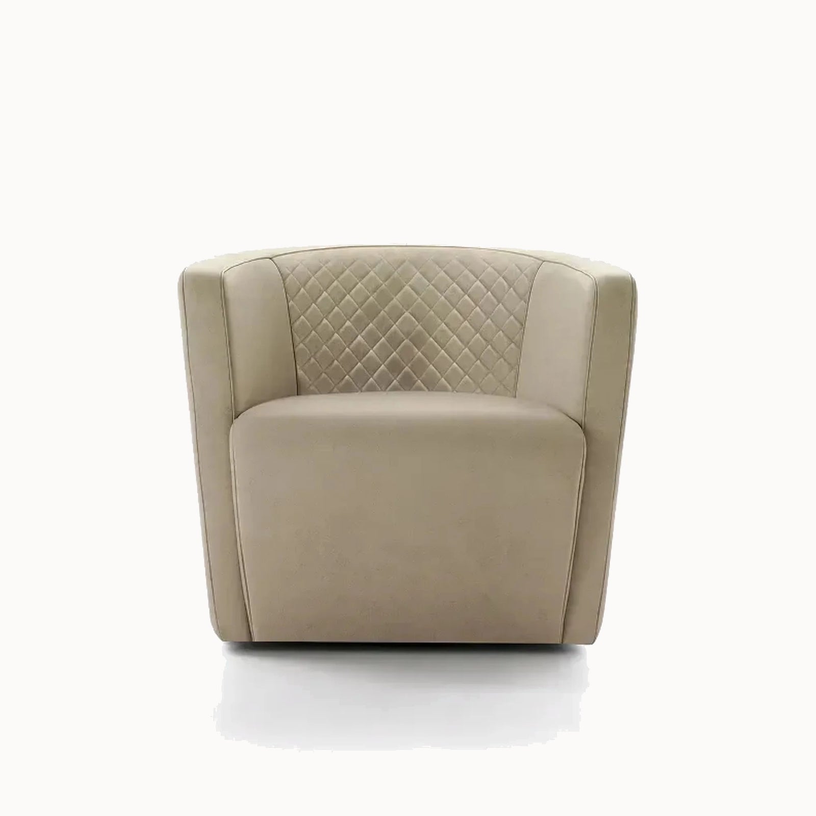 Low Occasional Armchair — front view