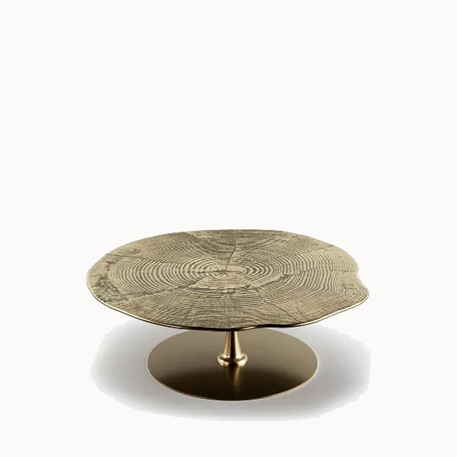 Oak Lamp Table — front view