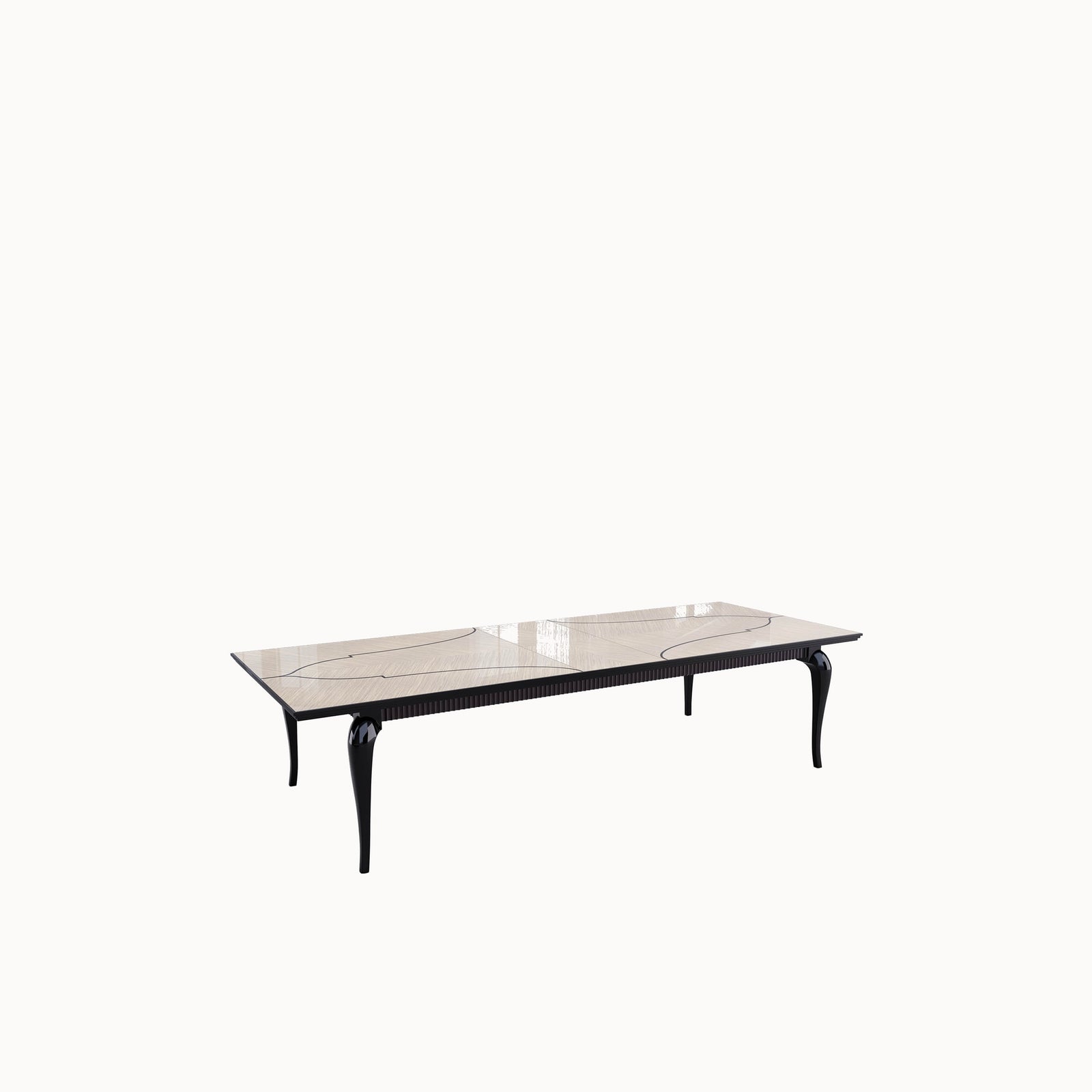 Manhattan Rectangular Dining Table — front view