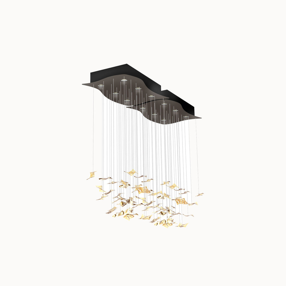 Manta Ray Floor Lamp — front view