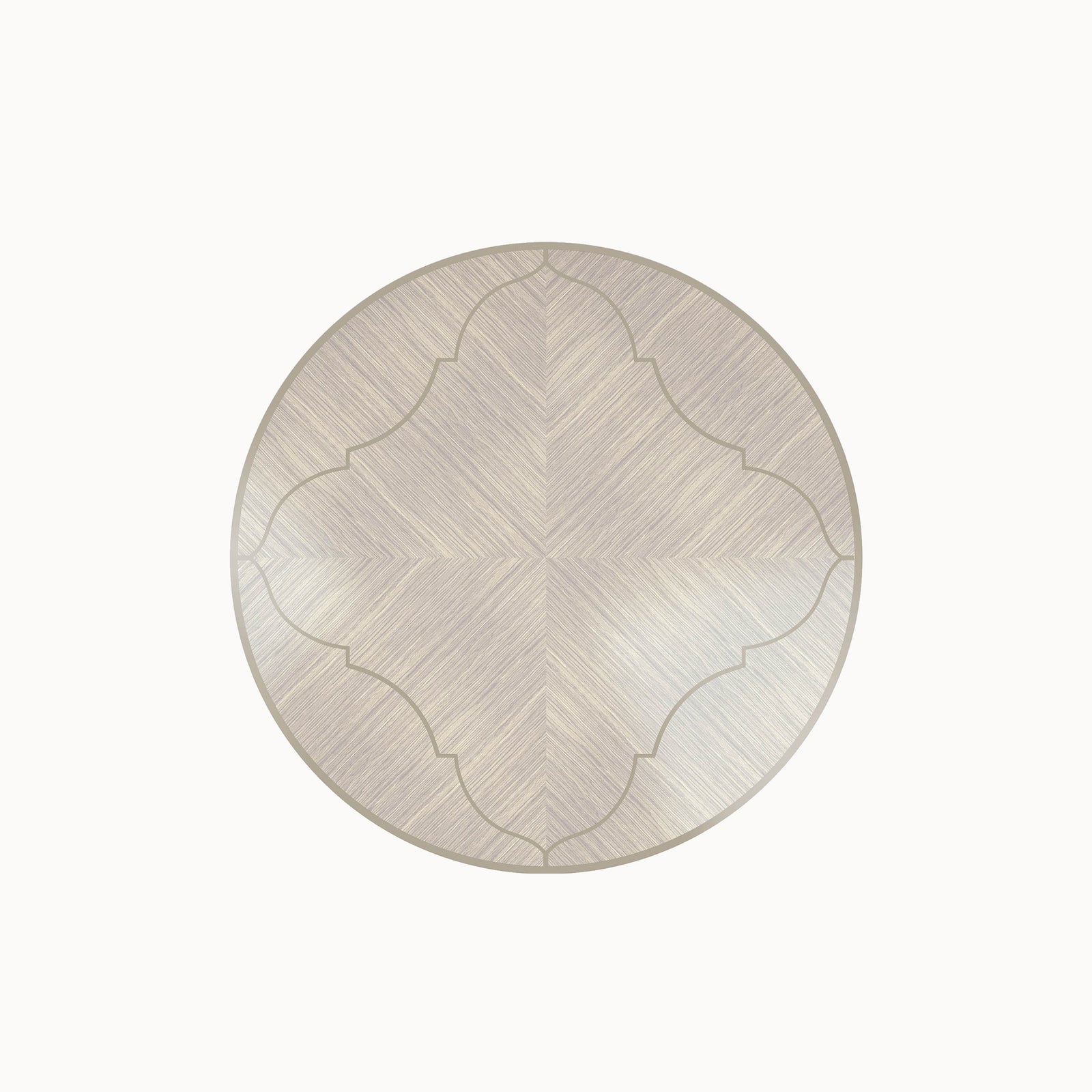 Metropolis Round Dining Table — front view