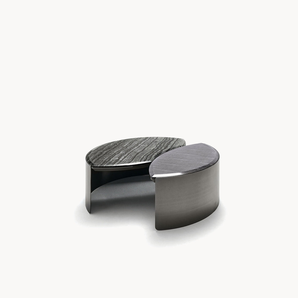 Mirage Round Cocktail Table — front view